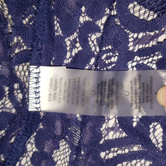 Lularoe lace Joy vest - Picture 4 of 4